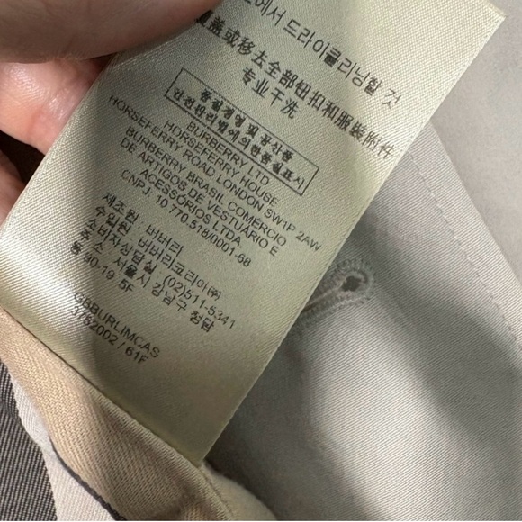 Burberry London Chelsea Belted Trench Coat Size 2 US 4 UK 36 IT - Picture 3 of 6